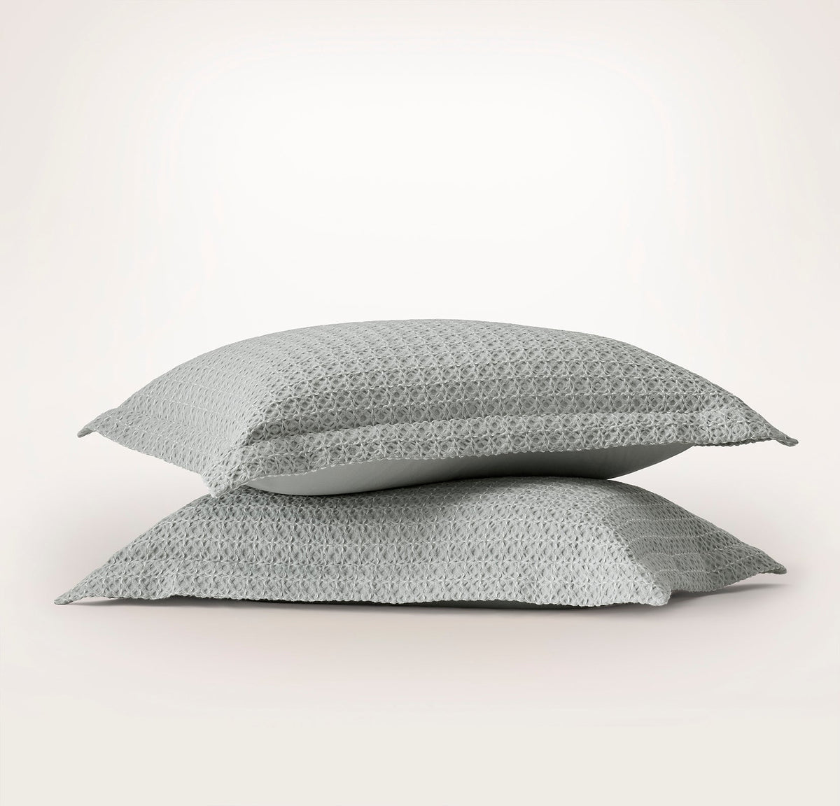 Mosaic Waffle Duvet Sham Set